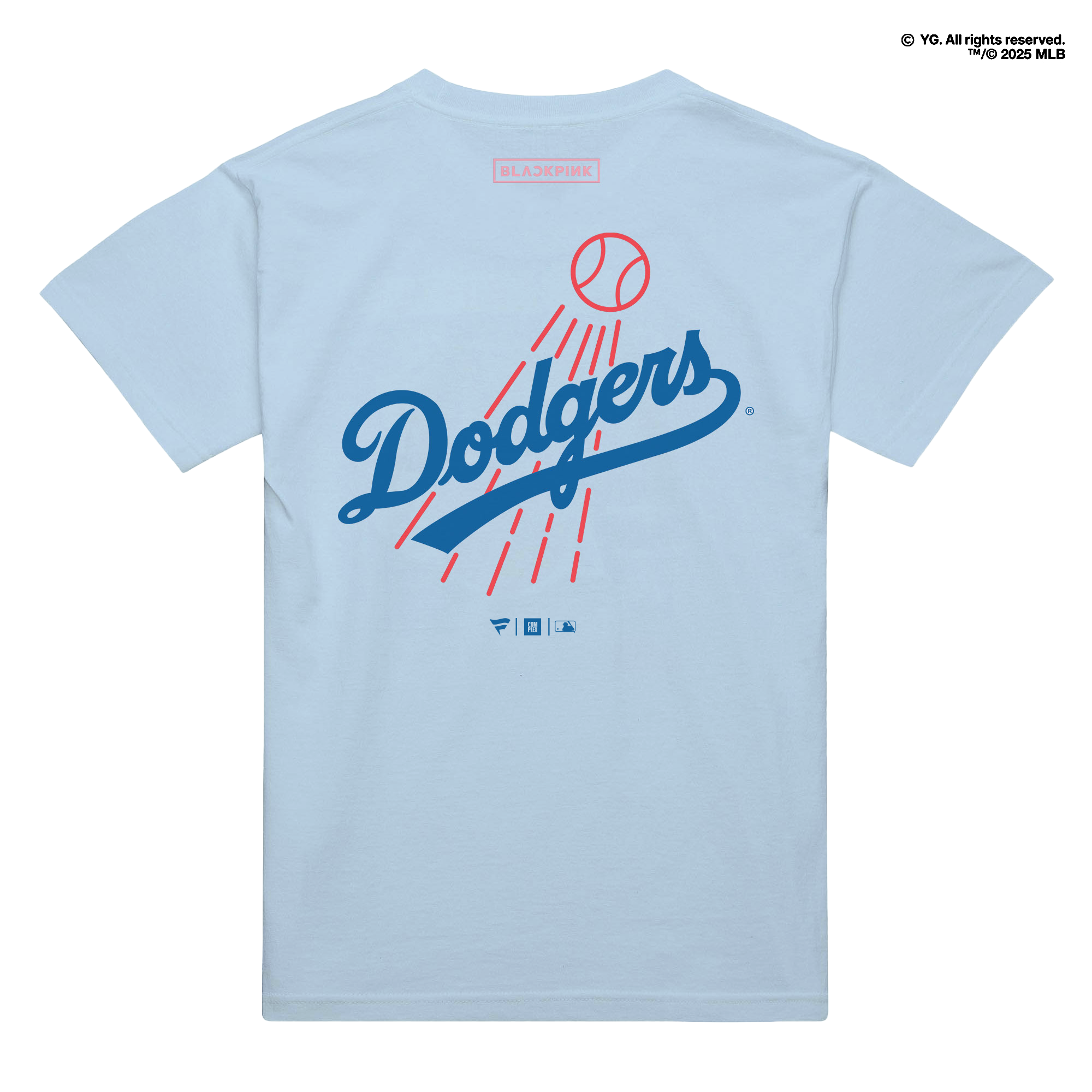 [BLACKPINK] BLACKPINK x DODGERS LOGO TEE