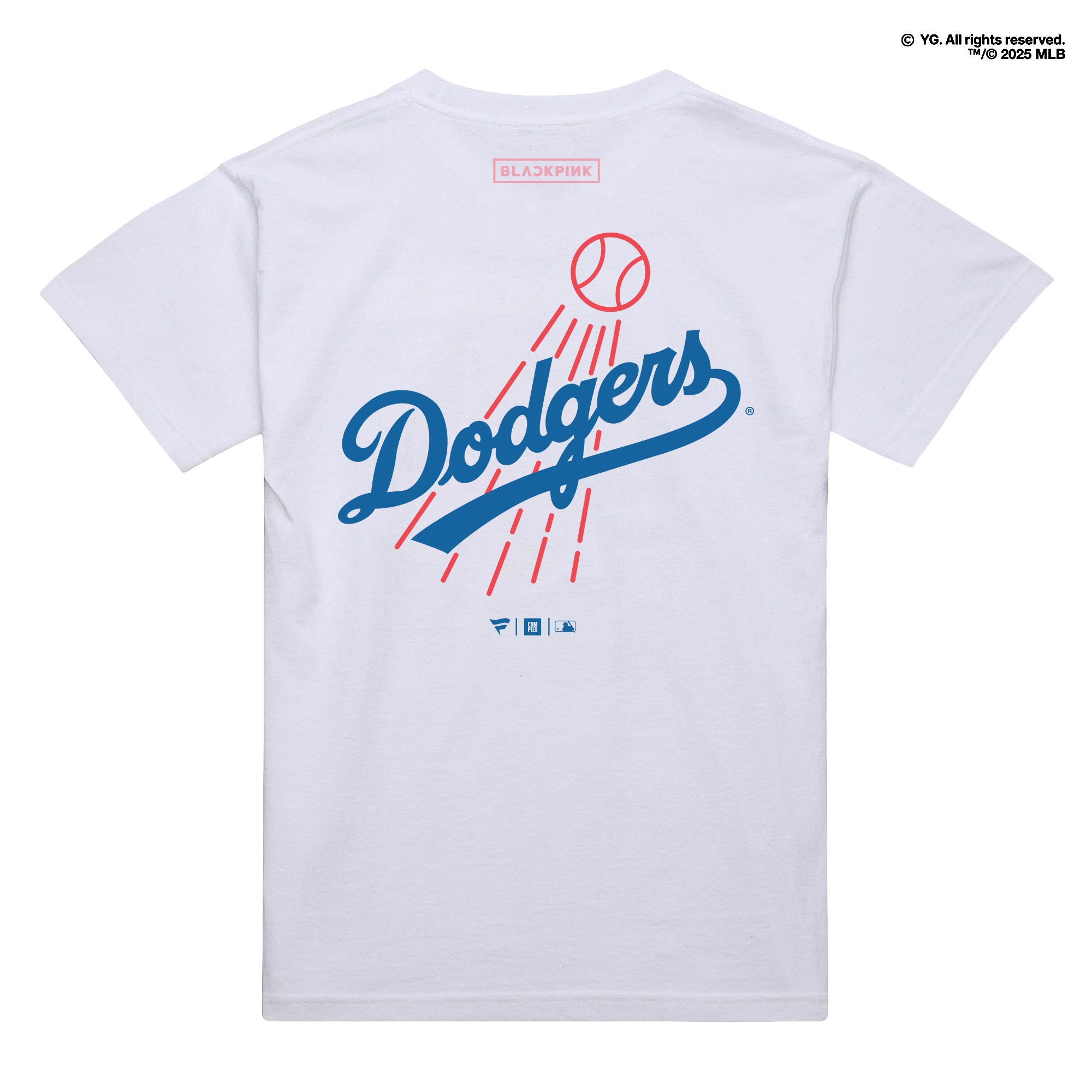 [BLACKPINK] BLACKPINK x DODGERS LOGO TEE